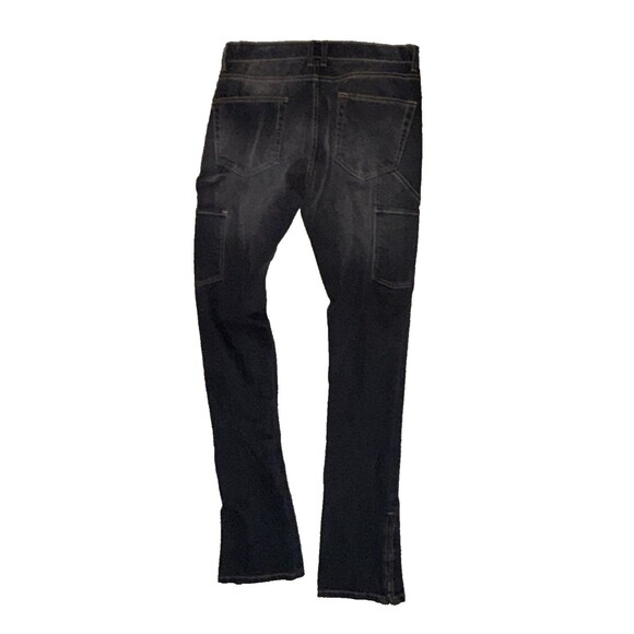 Golden Denim LA - Mens - 32x34 Jeans Black - Clean Dark Wash Streetwear Staple - Picture 6 of 7
